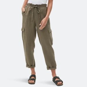 Michael Stars Virginia Linen Cargo Pant